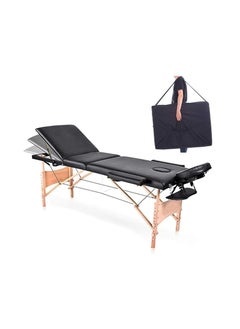 Cool Baby Portable Massage Table Professional Adjustable Folding Bed with 3 Part Wooden Frame Ergonomic Headrest and Tote Bag for Therapeutic Salon SPA Facial Treatment  - Image 1