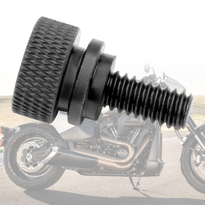 Kujunpao Steel Seat Bolt Screw Harley Seat Screw Compatible with Davidson 199620211PCS - Image 3