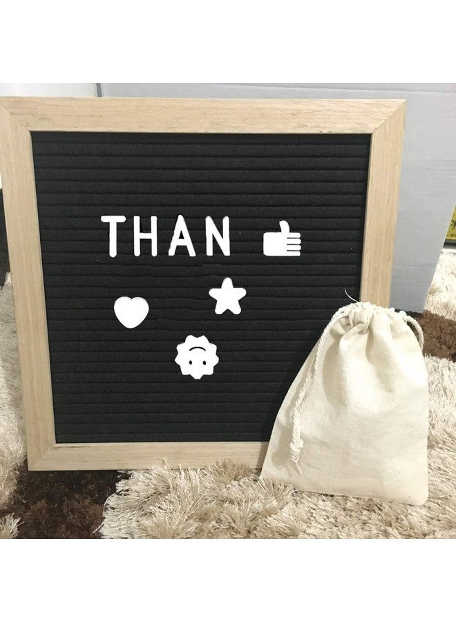 ACKLLR 400 Characters White Letter Set For Changeable Felt Letter Boards, 3/4 Inch Letters With Gift Cloth Bag Including Numbers, Symbols,Letters  - Image 2
