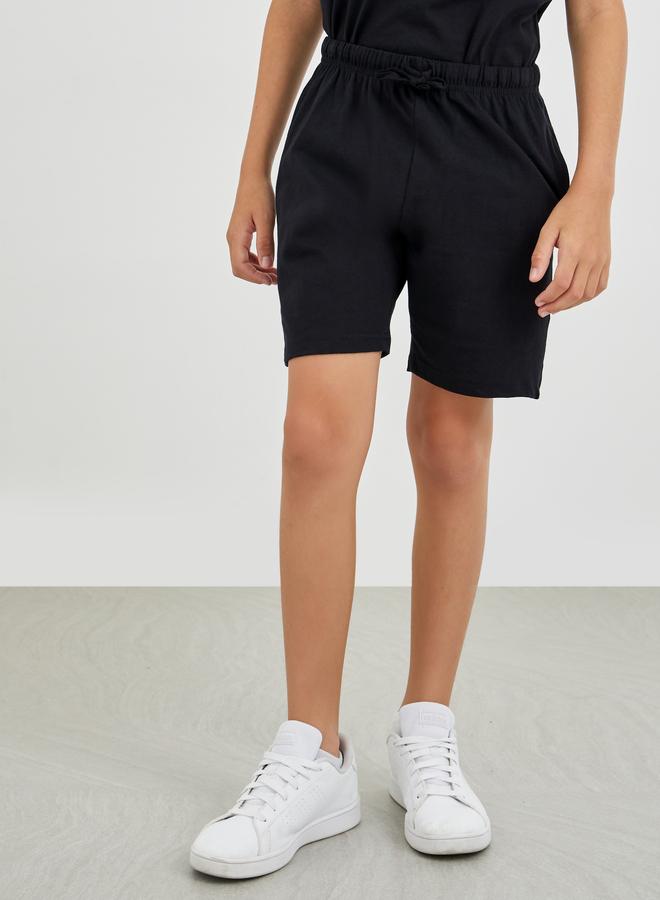 Styli Styli Boys Slogan Print Round Neck Tank and Drawstring Shorts Set  - Image 4
