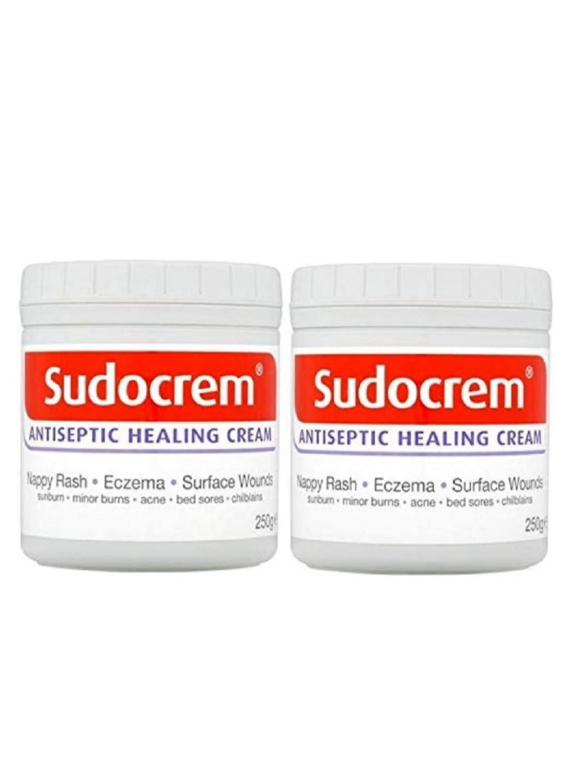 Sudocrem Pack of 2 Antiseptic Healing Cream 250g 