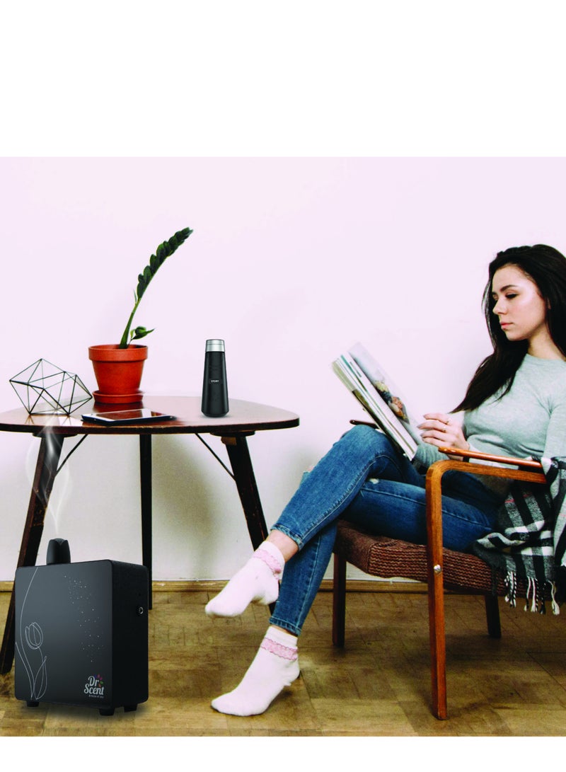 Dr Scent Diffuser Aroma Story : Captivating Blend of Bergamot, Lychee, and Lavender, with Rich Undertones of Agarwood, Caramel, and White Musk - A Fragrant Symphony of Exquisite Notes - 500ml - Image 4