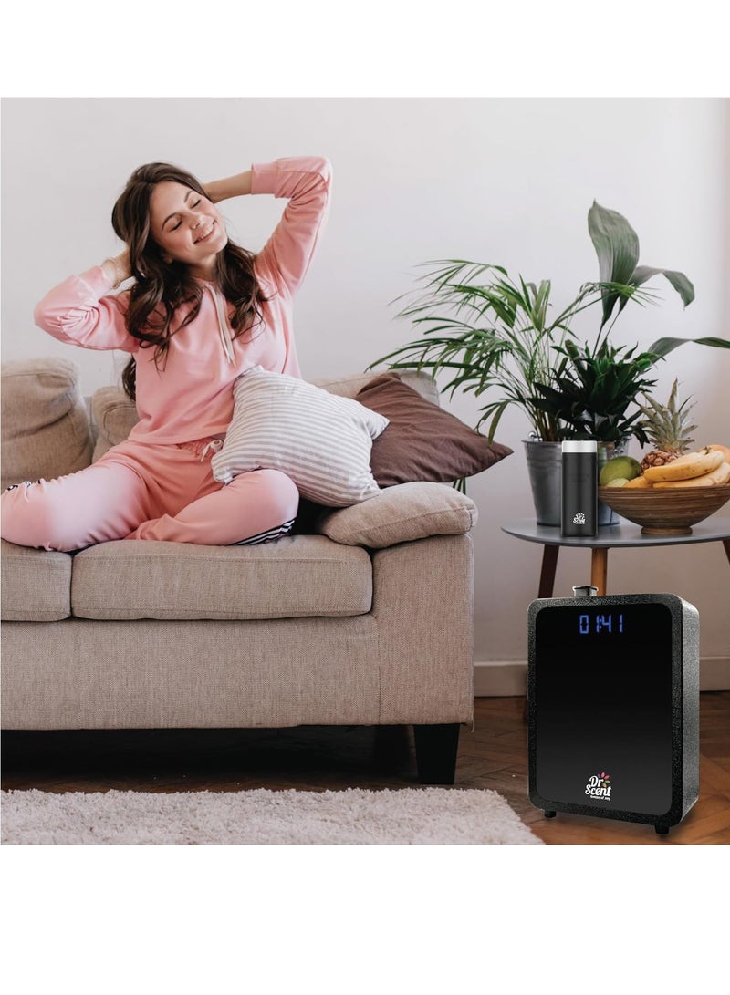 Dr Scent Diffuser Aroma Story : Captivating Blend of Bergamot, Lychee, and Lavender, with Rich Undertones of Agarwood, Caramel, and White Musk - A Fragrant Symphony of Exquisite Notes - 500ml - Image 5