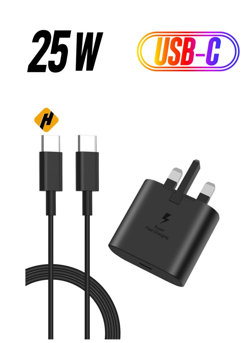 HuHa 25W Super Fast Charger for Samsung, Gcstnn PPS PD3.0 USB-C Charger for Samsung Galaxy S23 Ultra S23+ S23 S22 Ultra S21+ A53 5G A54 Z Fold - Image 1
