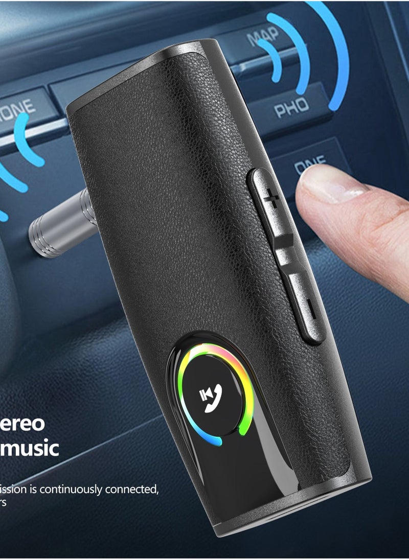 Generic - Newest 2-in-1 Wireless Transmitter and Receiver – Bluetooth Audio Adapter for Wired Headphones, Car & Home Use - Image 1