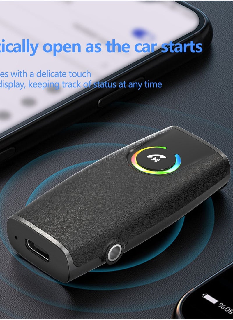 Generic - Newest 2-in-1 Wireless Transmitter and Receiver – Bluetooth Audio Adapter for Wired Headphones, Car & Home Use - Image 1