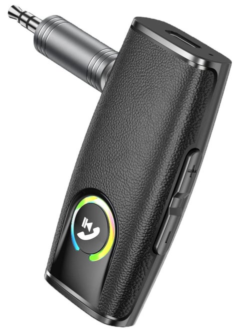 Newest 2-in-1 Wireless Transmitter and Receiver – Bluetooth Audio Adapter for Wired Headphones, Car & Home Use