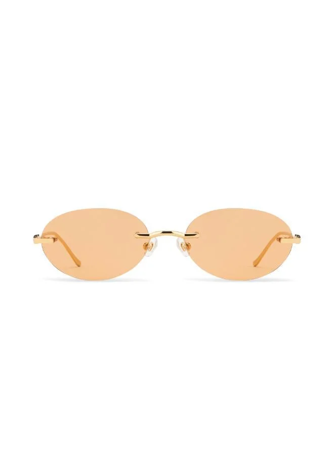 كارن وازن نظارة شمسية بإطار بيضاوي