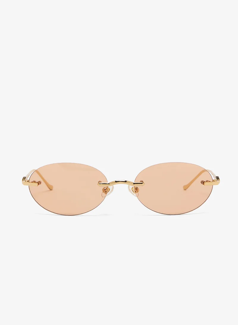 KAREN WAZEN  Oval Sunglasses for Women | Best Price UAE