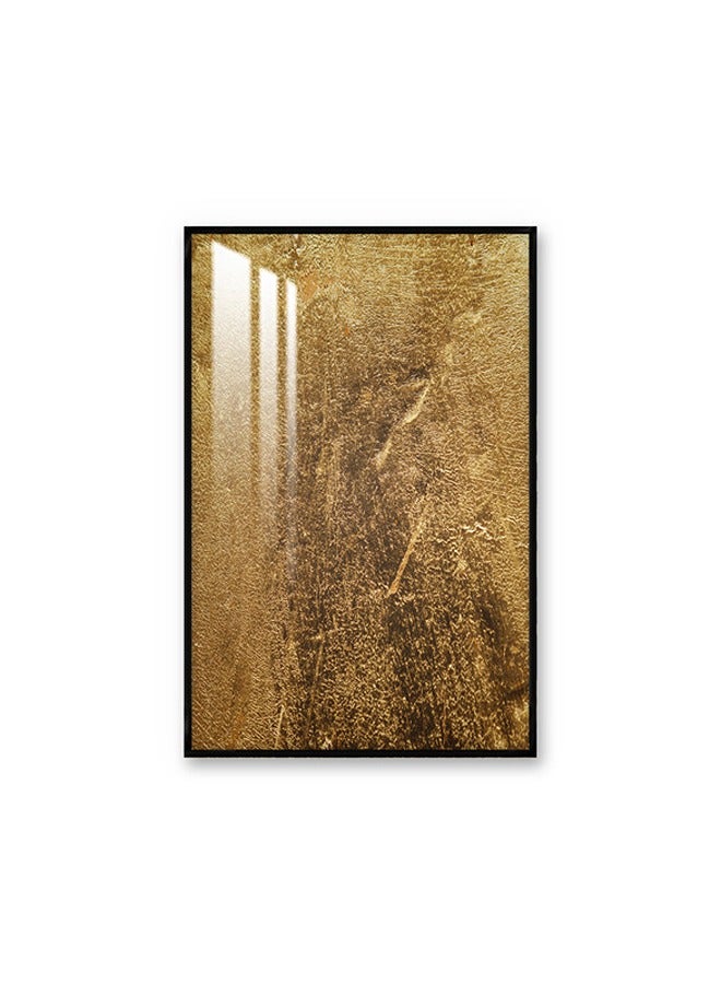 ماركتنا لوحة جدارية120×80سم مع برواز أسود وطبقة اكريلك شفاف بتصميم تجريدي - Image 2