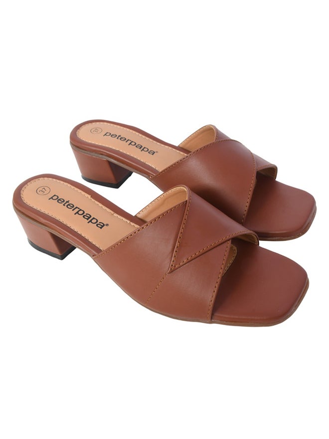 Peterpapa Denny Block Heel Sandals - Image 1