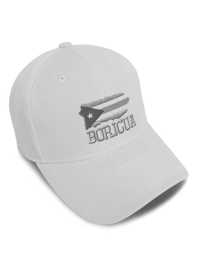 Speedy Pros Baseball Caps for Men & Women Embroidered Puerto Rico Island Map Flag C Ladies & Men Baseball Hats Acrylic, Dark Grey Design Only, One size - Image 1