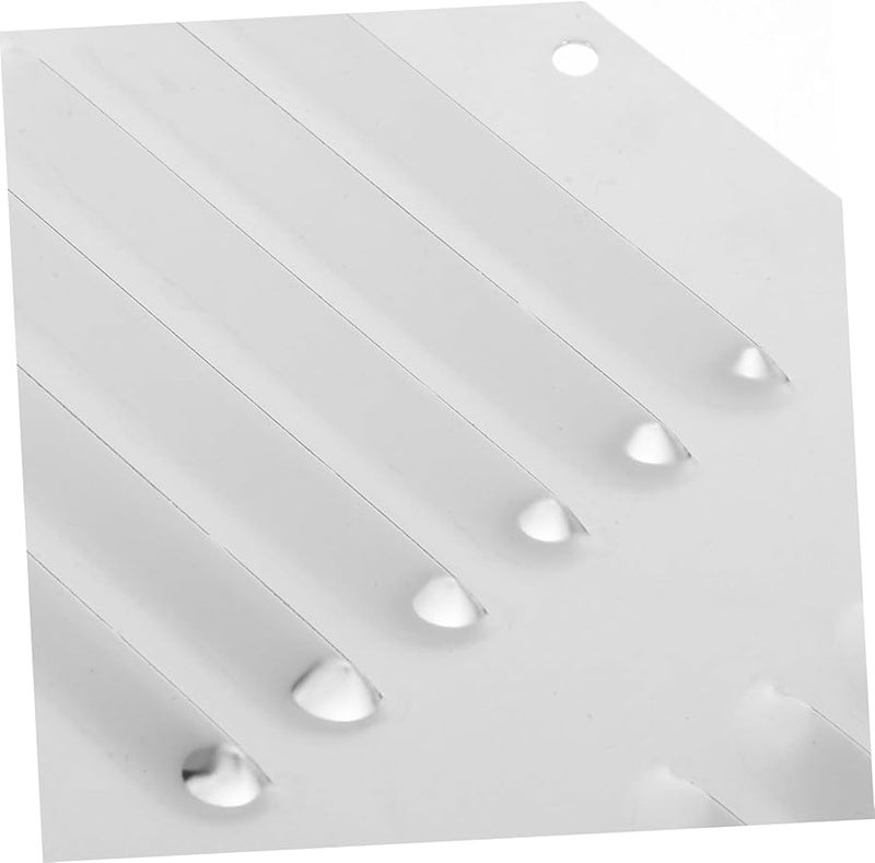 Stainless Steel Ventilation Grille Cover Louvered Air Vent Plate 4x12 Inch - Image 4
