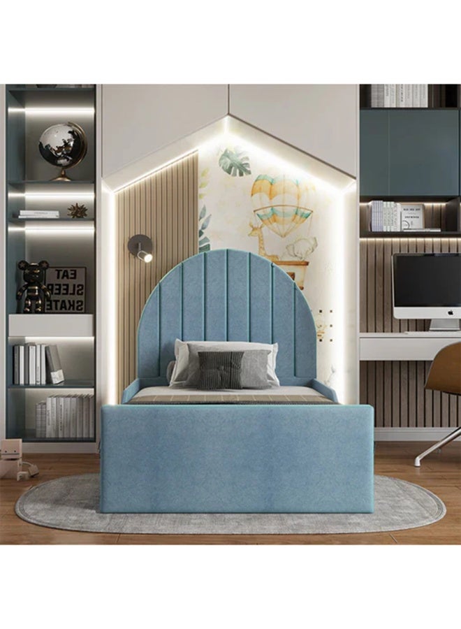 Nayam Sleep سرير الأطفال المنحني الهادئ 200x40x140 سم - Image 1