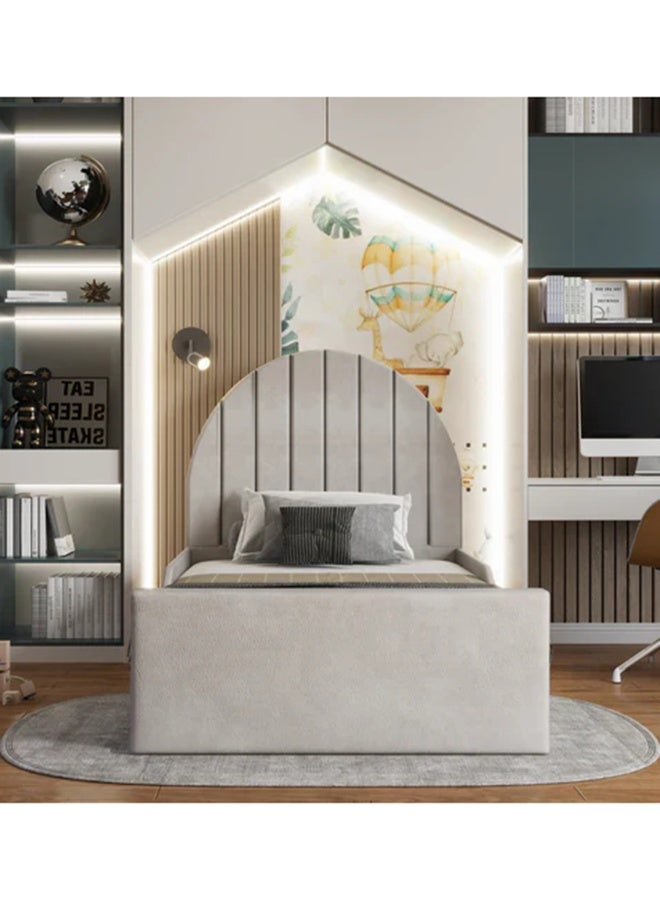 Nayam Sleep سرير الأطفال المنحني الهادئ 200x40x140 سم - Image 4