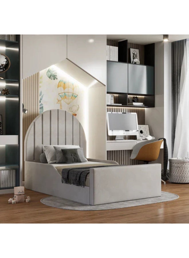 Nayam Sleep سرير الأطفال المنحني الهادئ 200x40x140 سم - Image 2