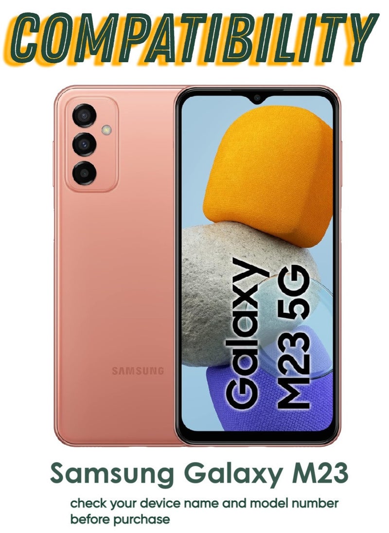 ACLIX 4 Pieces Antistatic ESD Dustproof Premium Quality High Definition Tempered Glass Screen Protector Designed For Samsung Galaxy M23 - Image 3