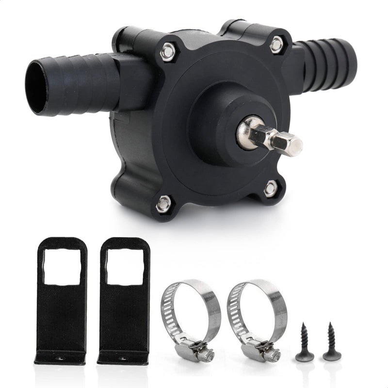 Portable Electric Drill Pump for Water and Liquid Transfer SelfPriming Hand Pump Durable Compact and Lightweight Design Easy to Install and Use Versatile for Home and Outdoor Applications