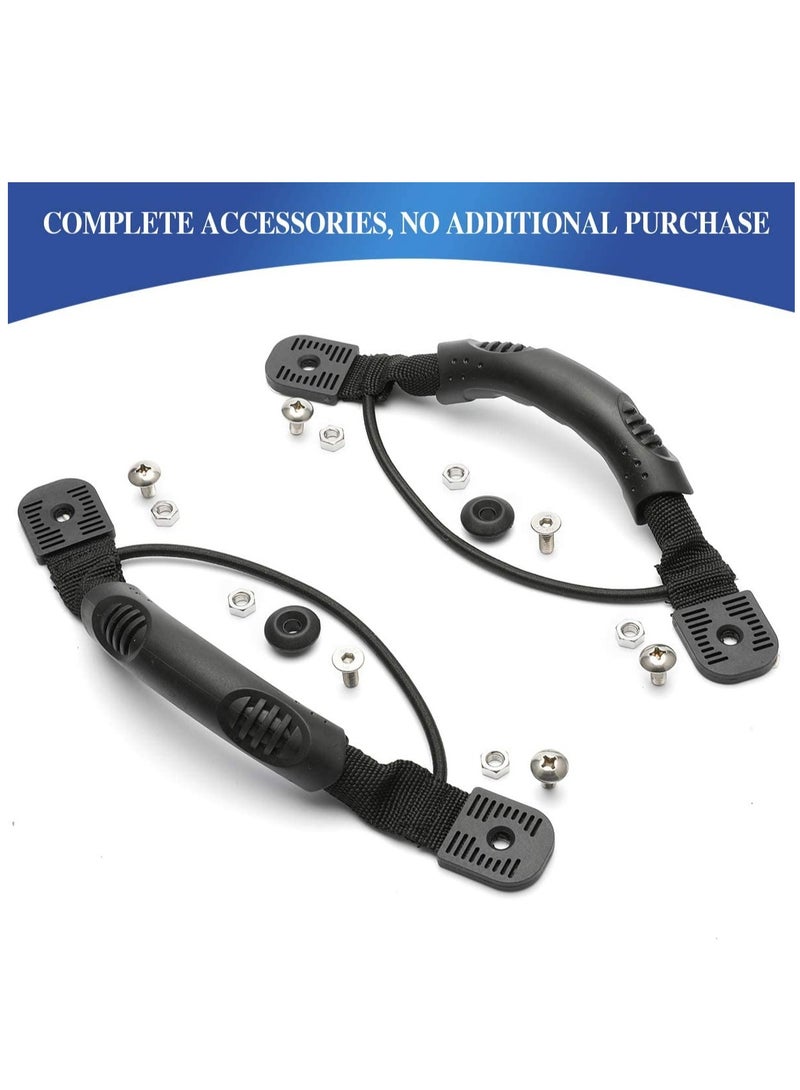 Generic Kayak Handle Carry Handles Mount Paddle with Screws and Bungee Cord, Canoe Boat Side Mount Carry Handle, Kayak Carry Handle, Ocean, Rowing Tool, Pescador, Emotion Kayaks Suitcase, 4 Pcs - Image 5