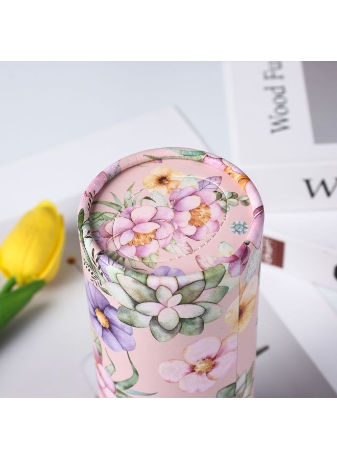 Halamodo Car Tissues Holder 4 Pack with Facial Tissues Travel Tissue Tubes Box Container Fit for Car Cup Holder Car Tissues Cylinder - Image 2