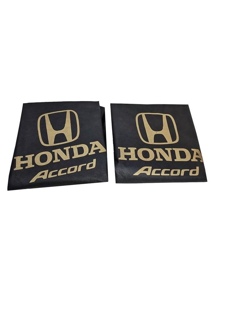 Honda Car Seat Cover, Universal Car Seat Dust Dirt Protection Cover, Extra Protection For Your Seat 2 pcs Set - Image 3