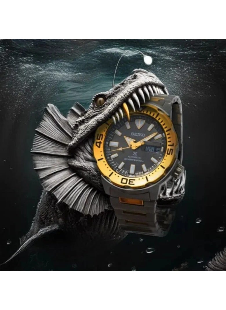 Seiko x Beams Limited Edition 300 PCS 'Monster' Gold Tone 2025 Release SBDY136 Mens Watch  - Image 1
