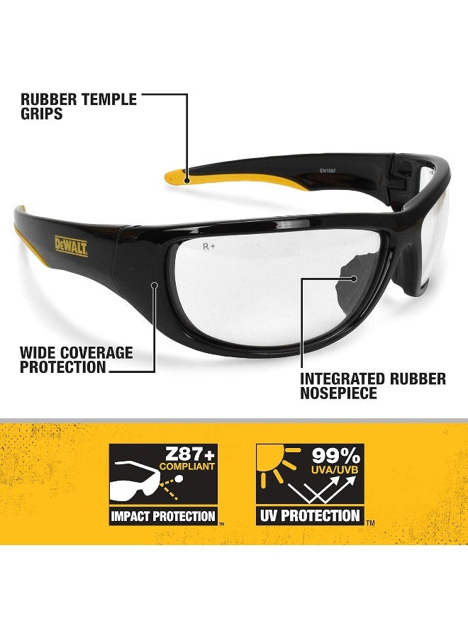 DEWALT Dominator Safety Glasses, Clear, Dpg94-1D - Image 5