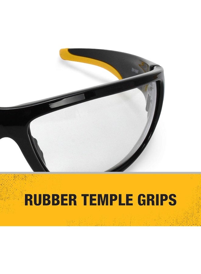 DEWALT Dominator Safety Glasses, Clear, Dpg94-1D - Image 2