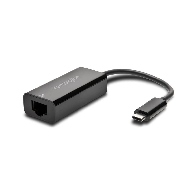 Kensington محول كينجستون USB-C إلى إيثرنت جيجابت (K33475WW)، أسود - Image 2
