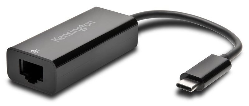 Kensington محول كينجستون USB-C إلى إيثرنت جيجابت (K33475WW)، أسود - Image 3