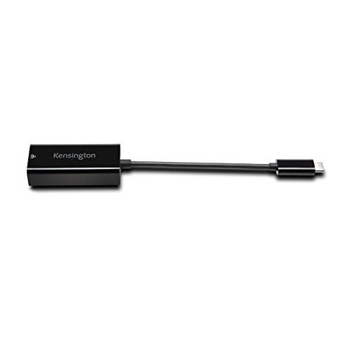 Kensington محول كينجستون USB-C إلى إيثرنت جيجابت (K33475WW)، أسود - Image 4