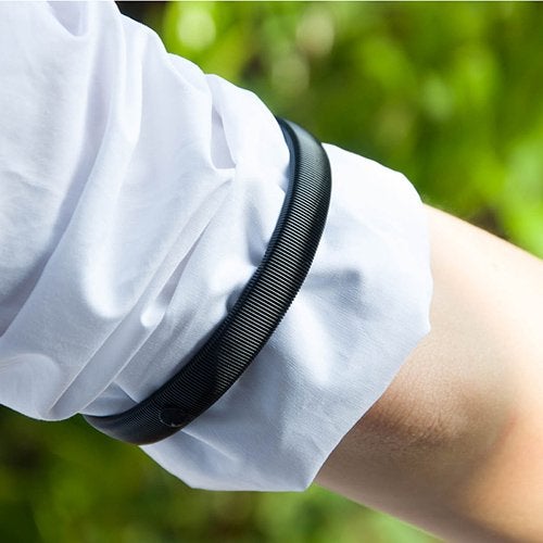 Coolrunner 6 Pcs Anti-Slip Elastic Shirt Sleeve Holders Metal Armbands for Band Stretch Garters - Image 4