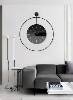 Large Wall Clocks Non-Ticking Silent,23 inch Oversized Metal Round European Industrial Wall Clocks,for Home Kitchen Living Room Office Decor (black) - pzsku/ZB4DC14E8B3631314B198Z/45/_/1700899375/fc043a93-f31f-421b-ab66-bb5dbc4b5053