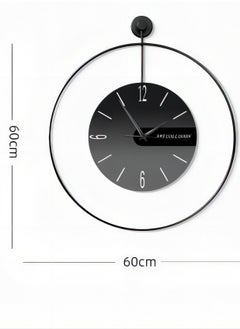 Large Wall Clocks Non-Ticking Silent,23 inch Oversized Metal Round European Industrial Wall Clocks,for Home Kitchen Living Room Office Decor (black) - pzsku/ZB4DC14E8B3631314B198Z/45/_/1700899375/fdbc6331-0e46-44d8-b228-747d4a82d650