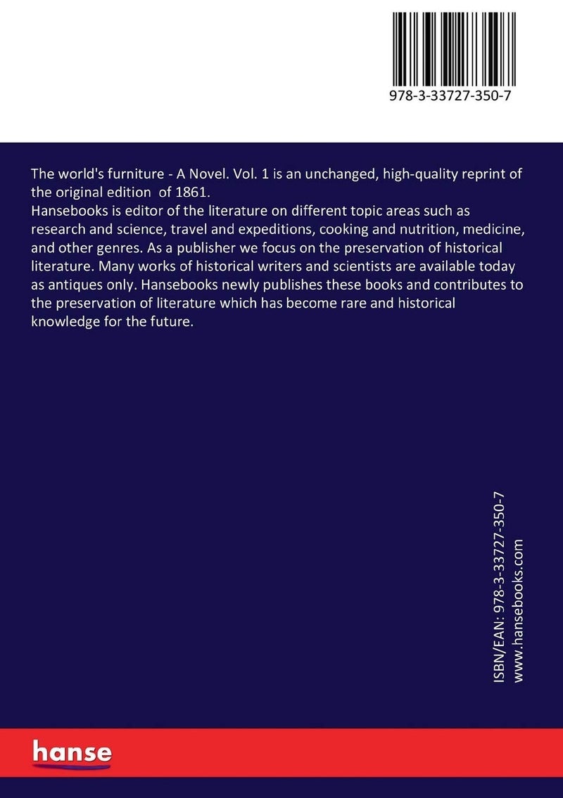 The world's furniture: A Novel. Vol. 1 - Image 2