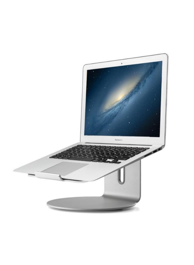 AP-2S Aluminum Alloy 360 Degree Rotating Adjustable Laptop Stand 15 Degree Angle Suitable for Home, Office 11-17 Inch Laptops - Image 1