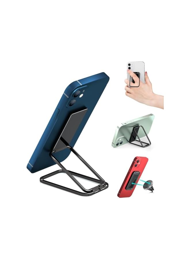 S-TOP Finger Grip Phone Holder, Magnetic Ring Holder with 360° Rotation, Universal Phone Grip for Car Mount and One-Hand Use, Perfect for Driving and Daily Activities - Image 2
