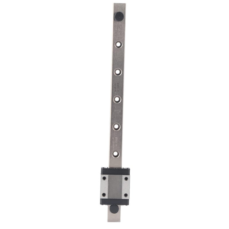 MGN12 Linear Rail Guide, Linear Sliding Guideway, Sturdy Bearing Steel Construction with Rubber Stoppers for CNC DIY 3D Printer Upgrade Ender3 CoreXY Delta (200mm) - Image 1