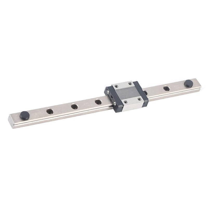 MGN12 Linear Rail Guide, Linear Sliding Guideway, Sturdy Bearing Steel Construction with Rubber Stoppers for CNC DIY 3D Printer Upgrade Ender3 CoreXY Delta (200mm) - Image 5