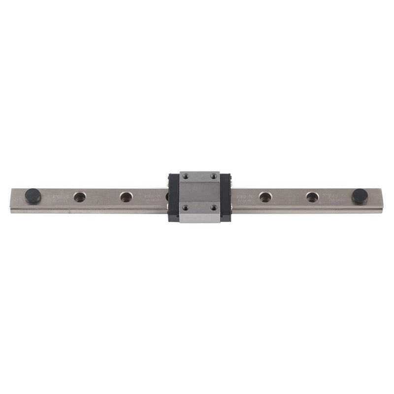 MGN12 Linear Rail Guide, Linear Sliding Guideway, Sturdy Bearing Steel Construction with Rubber Stoppers for CNC DIY 3D Printer Upgrade Ender3 CoreXY Delta (200mm) - Image 4
