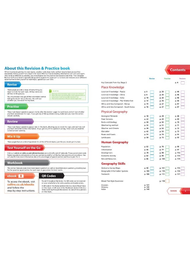 KS3 Geography All-in-One Complete Revision and Practice: Ideal for Years 7, 8 and 9 - Image 2