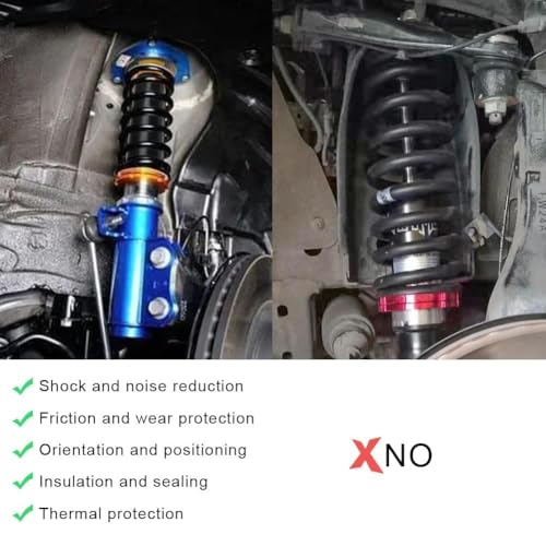 WayJun Rear Upper Lower Shock Mounts Grommets & Bump Stops Kit Compatible with Select BMW E82 E87 E90 E92 Models Shock Absorber Grommets Bump Stops Kit - Image 3