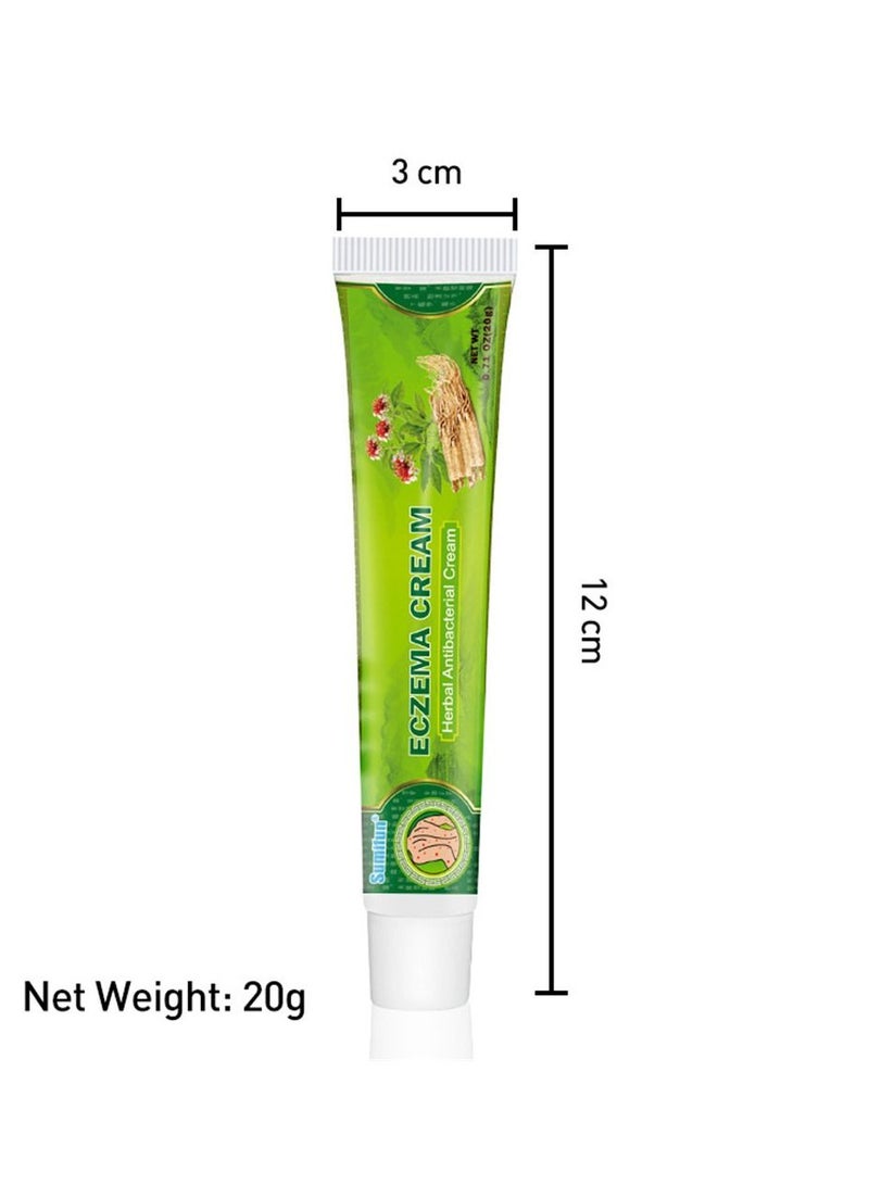 Sumifun 2 Pack Natural Herbal Eczema Pruritus Psoriasis Ointment Psoriasis Treatment, Antibacterial Cream for Body Itching - Image 5