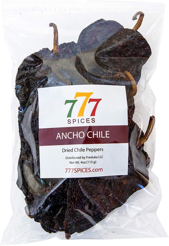 Mexican Chiles 3 Pack - Guajillo, Ancho, and Pasilla Whole Dried Chili Peppers (4oz each) - Image 4