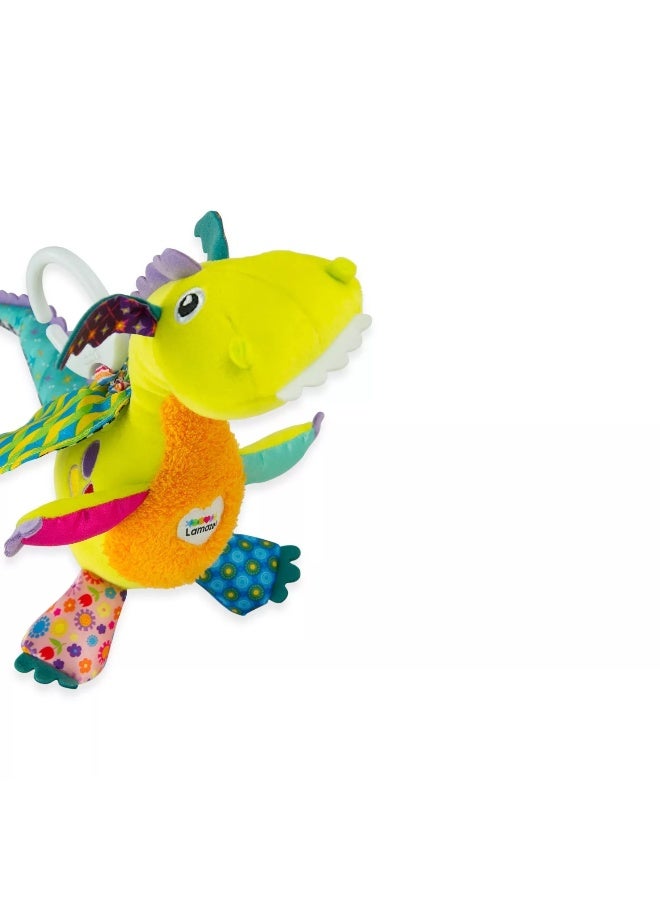 Lamaze Flip Flap Dragon Clip & Go Plush Toy - Image 2