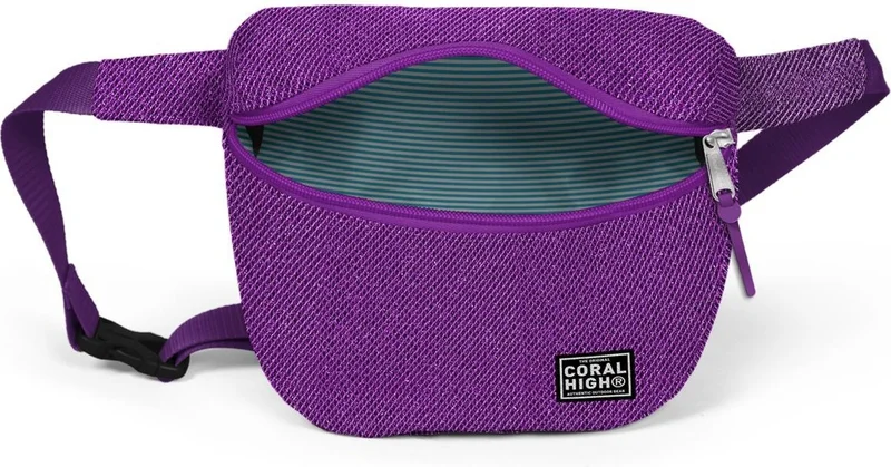 كورال هاي Purple Glitter Waist Bag