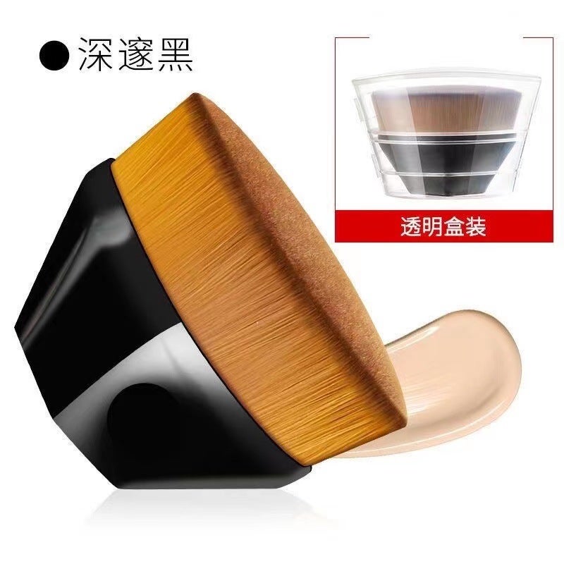 55 Foundation Brushes That Don'T Absorb Product, Seamless Portable Makeup Brushes, Liquid Foundation Brushes, Cosmetics Beauty Tools, Portable Pack - Image 2