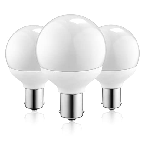 Kohree 12 Volt RV Led Light Bulbs BA15s 20-99/1141/1156 12V Vanity Replacement Bulbs for 5th Wheel Camper Trailer Motorhomes Marine Boat Interior Light Bulb (Pack of 3, 4000K Natural White) - Image 1