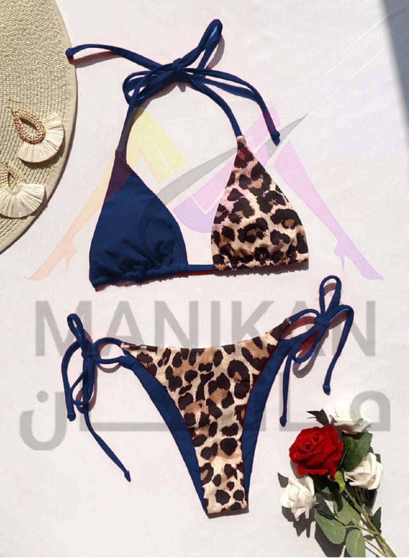 WARD Women’s Set Two-Piece Set in Two Colors with Side Ties - Image 1