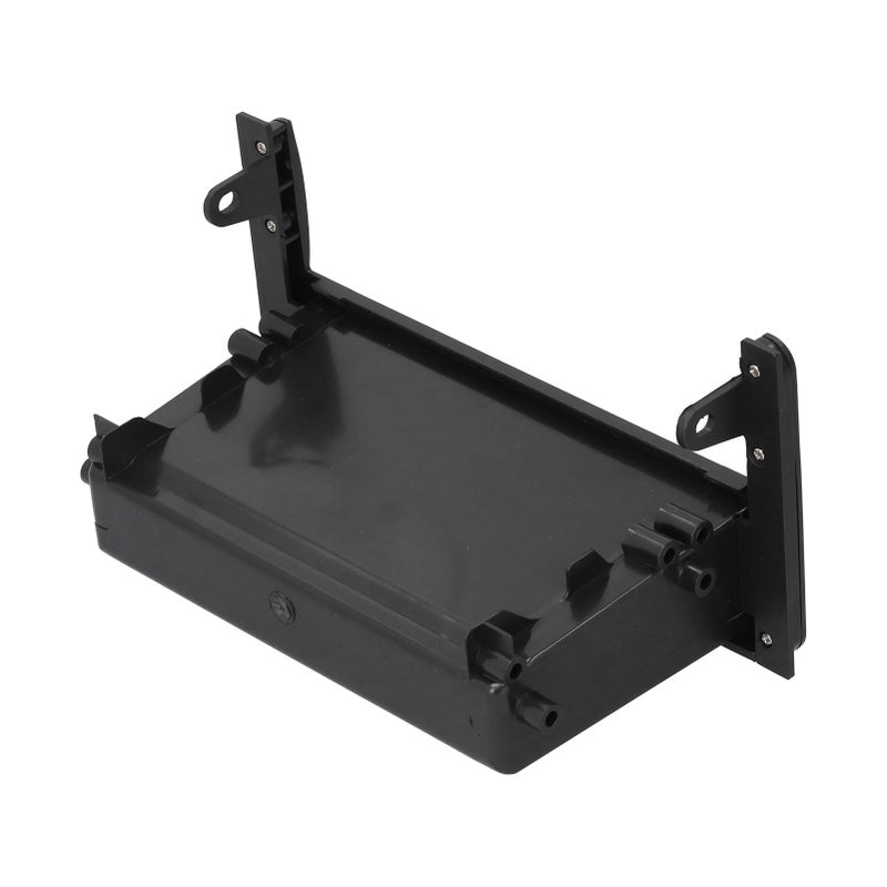 Single DIN Stereo Radio Panel Trim Kit Audio Fascia Panel Mount Car Frame with Storage Box - Image 5